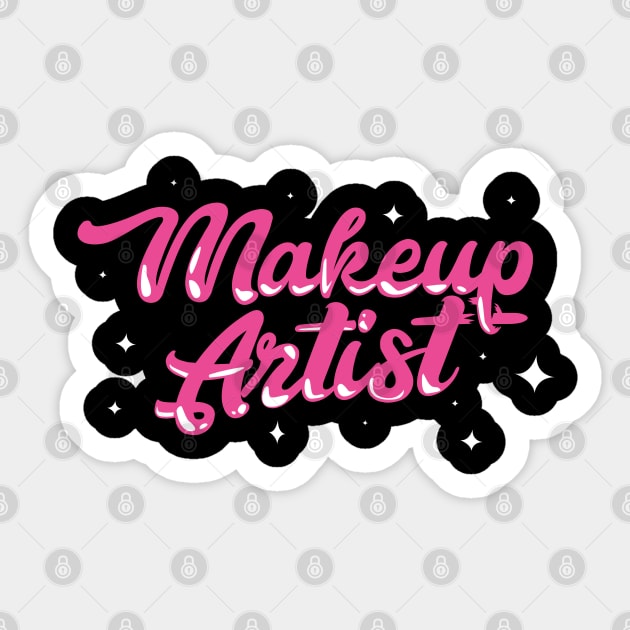 Make Up Artist Sticker by schmomsen